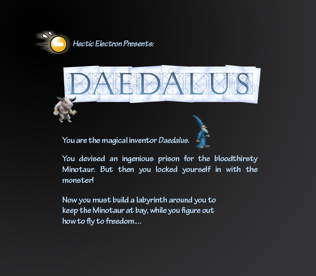 Daedalus intro screen